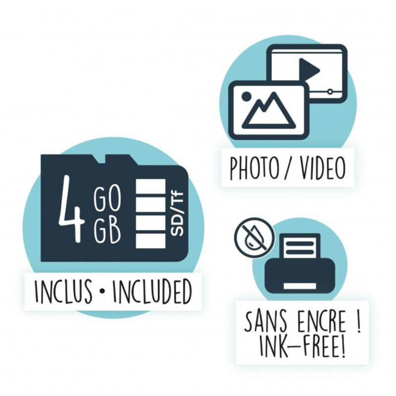 Buki Aparat foto instant pentru copii și adolescenți