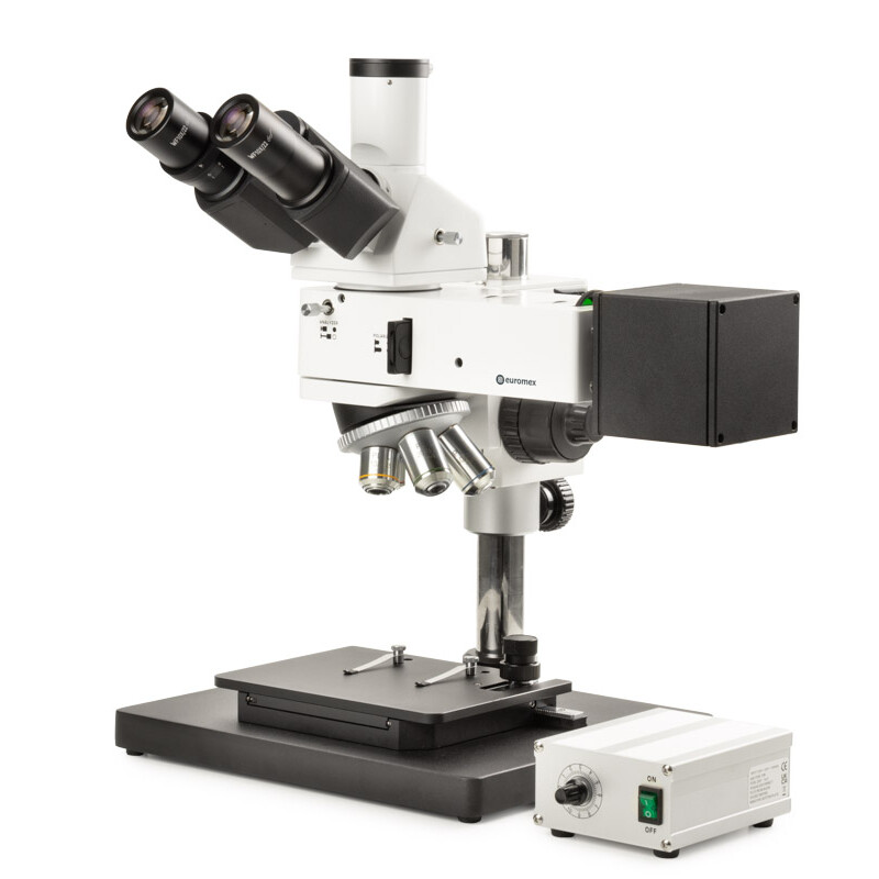 Euromex Microscop Mikroskop BS.4053-PLMRi, trino, plan, infinity, 50x-500x, 10x/22, LED, AL