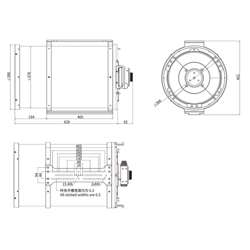 Sharpstar Telescop Cassegrain C 310/1178 SCA310