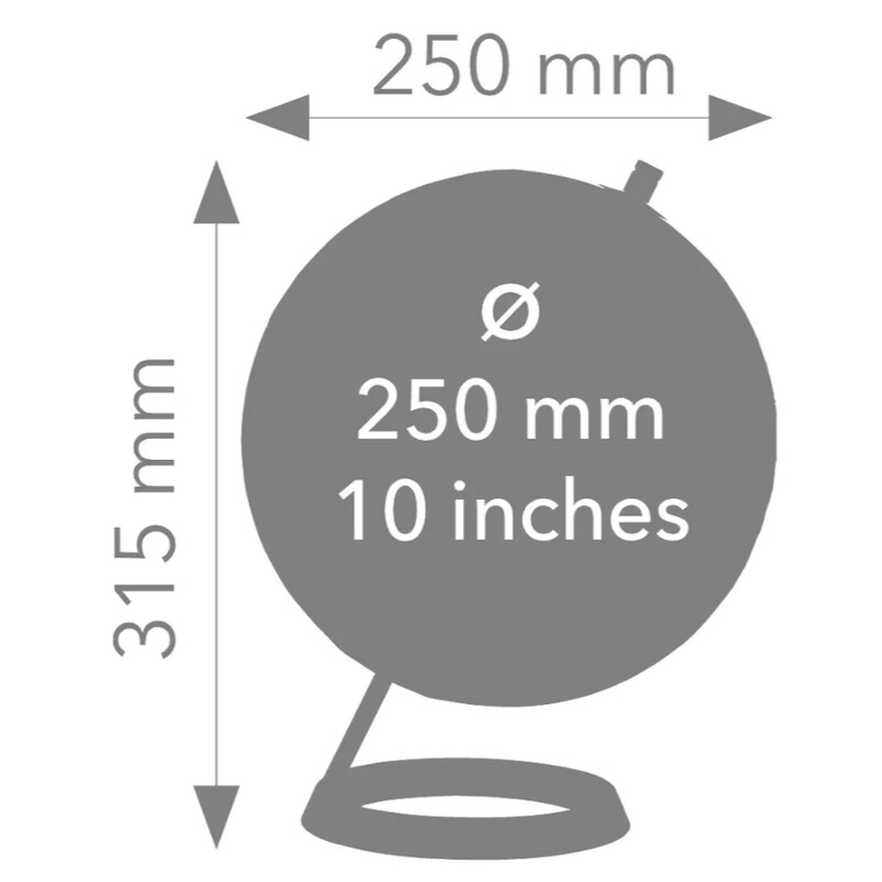 TROIKA Glob 23,5° 25 cm