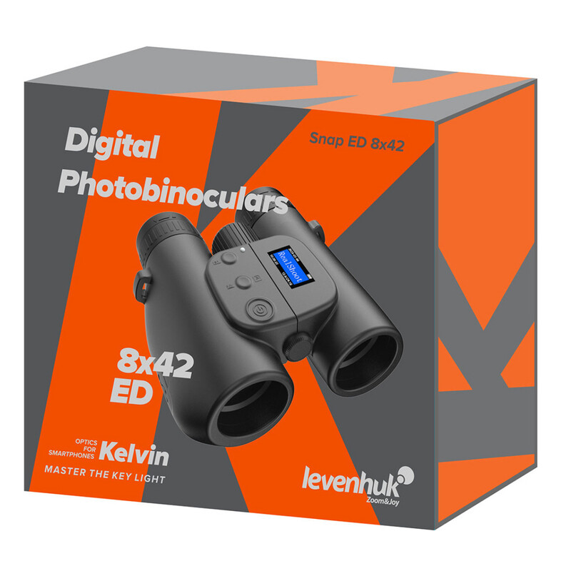 Levenhuk Binoclu Kelvin Snap ED 8x42 Wi-Fi