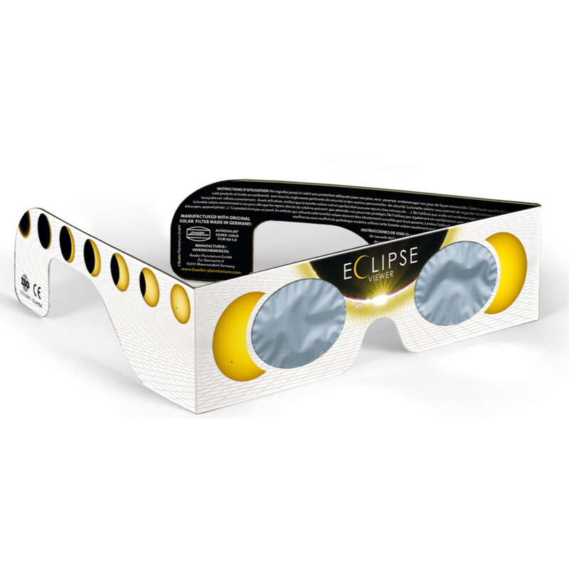 Baader Ochelari pentru eclipsă solară Sonnenfinsternis-Brille Sonnenfinsternis Sofi Beobachtungsbrille Solar Viewer AstroSolar® 100 Stück