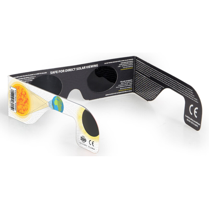 Baader Ochelari pentru eclipsă solară Sonnenfinsternis-Brille Sonnenfinsternis Sofi Beobachtungsbrille Solar Viewer AstroSolar® 100 Stück