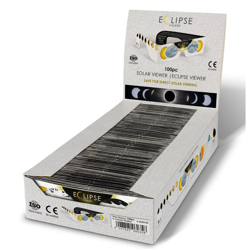 Baader Ochelari pentru eclipsă solară – Ochelari de observare a eclipsei solare Sofi – Solar Viewer AstroSolar® – 100 de bucăți