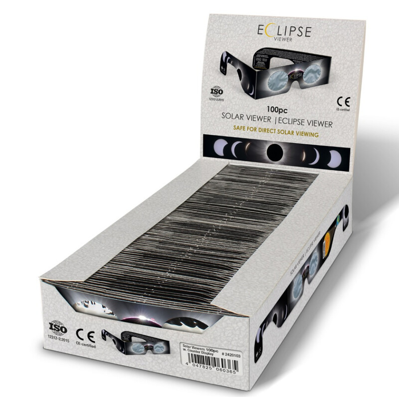 Baader Ochelari pentru eclipsă solară Sonnenfinsternis-Brille Sonnenfinsternis Sofi Beobachtungsbrille Solar Viewer AstroSolar® 100 Stück