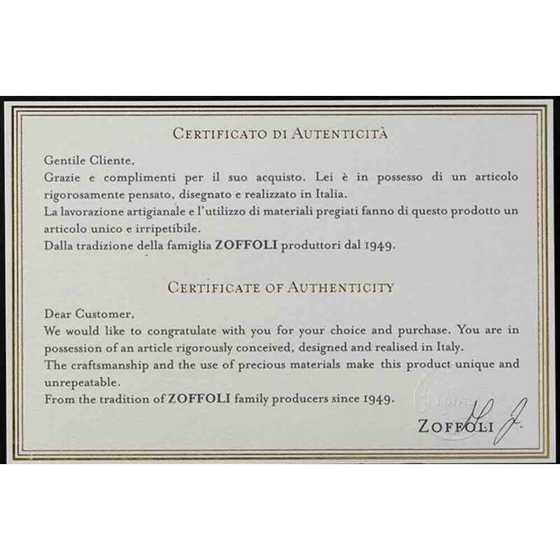 Zoffoli living Glob James Cook Auriu/Alb 33 cm