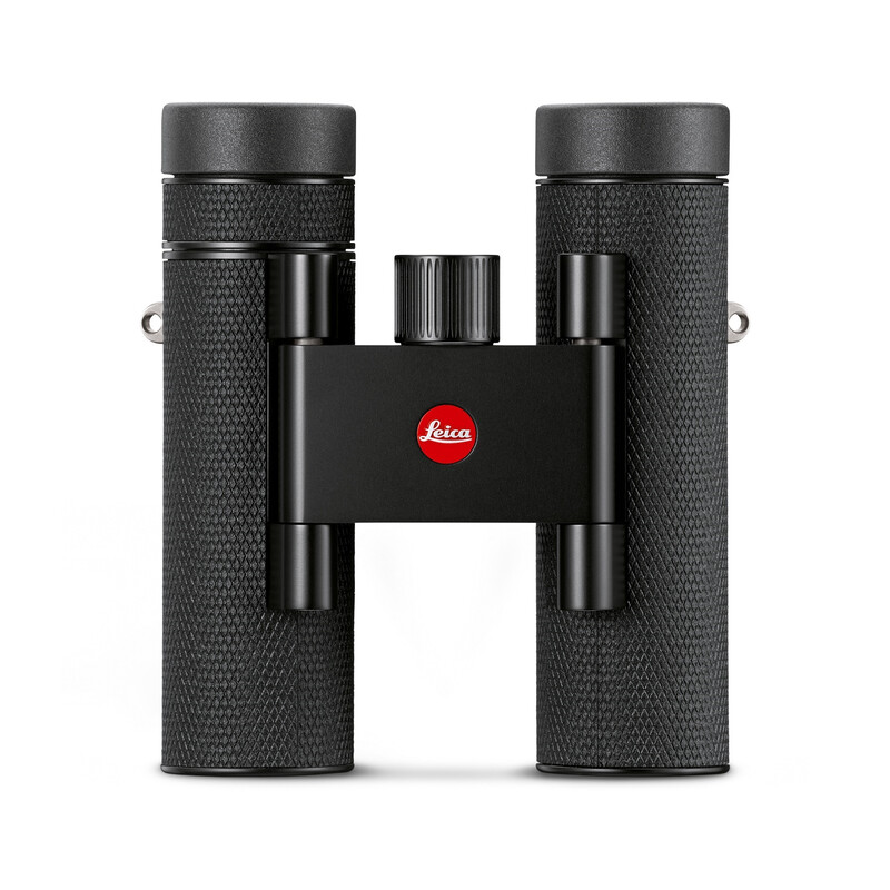 Leica Binoclu Noctivid 10x25 negru, îmbrăcat în piele