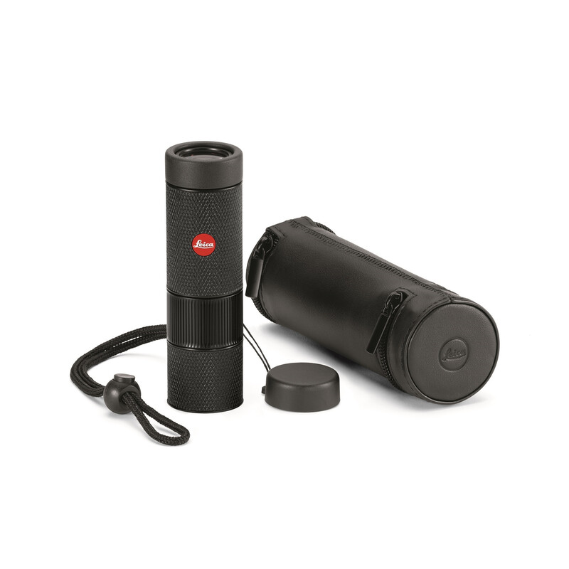 Leica Monocular Monovid 8x25 negru cu husă din piele