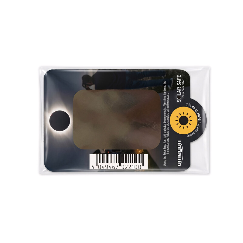 Omegon Filtre solare Sonnenfilter Solar Safe Easy Cam Filter