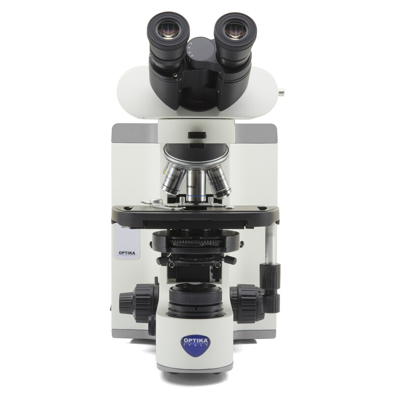 Optika Microscop B-810BF, trino, HF, infinity, plan, 40-1000x, LED