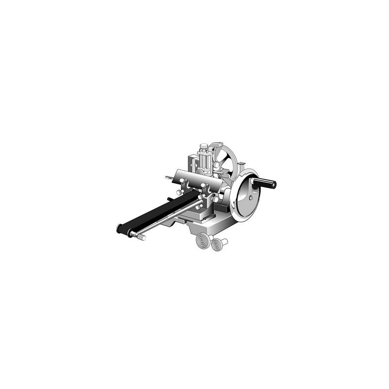 Euromex Cuţit microtom 16cm, tip D, metal solid