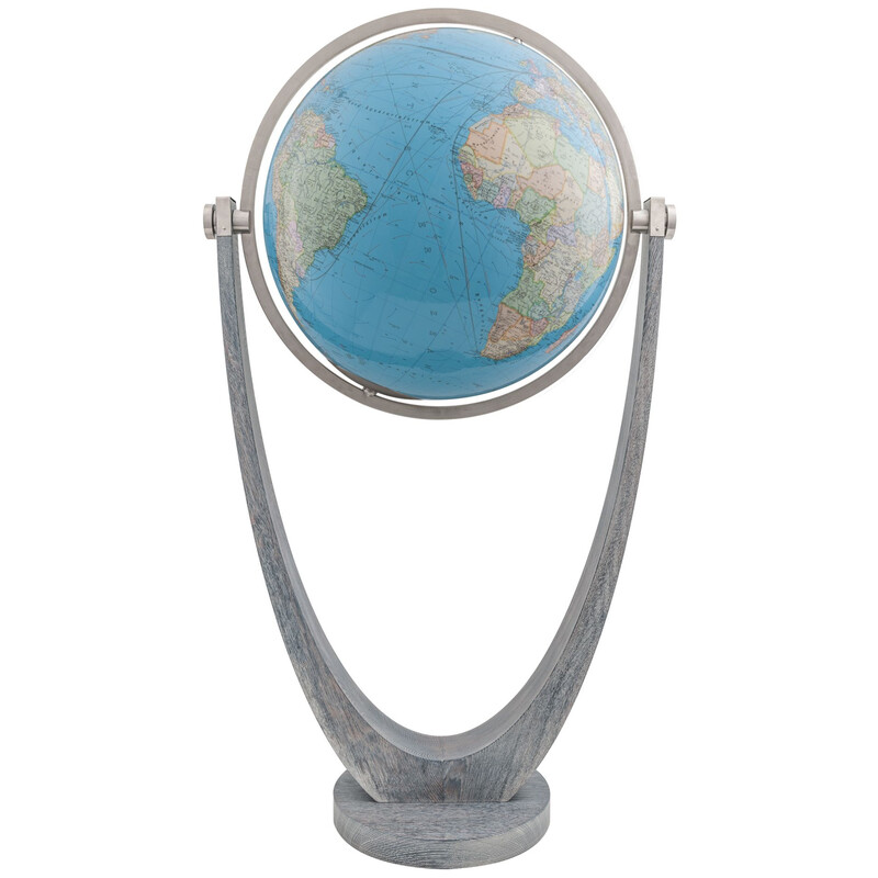 Columbus Glob cu stand Duo stejar / oțel inoxidabil 51 cm