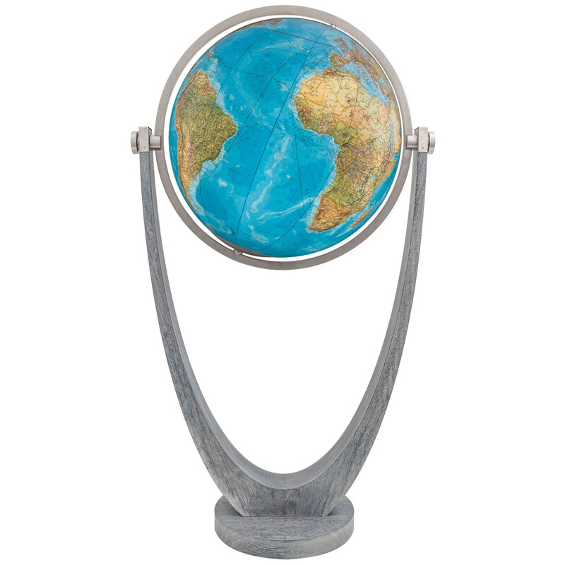 Columbus Glob cu stand Duo stejar / oțel inoxidabil 60 cm