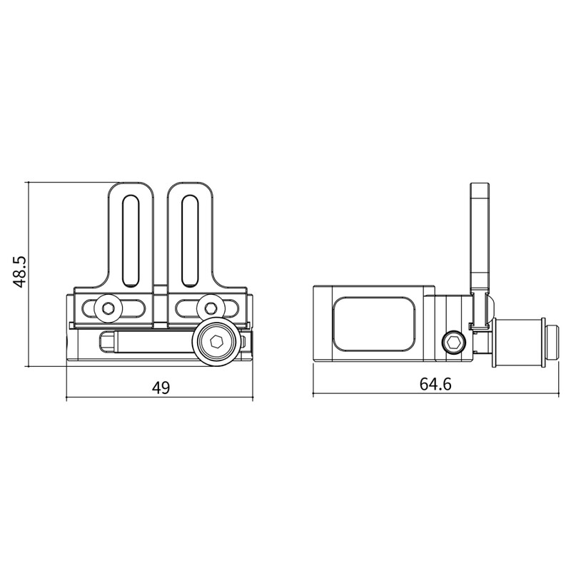 Askar Kit de montare a motorului pentru 50P