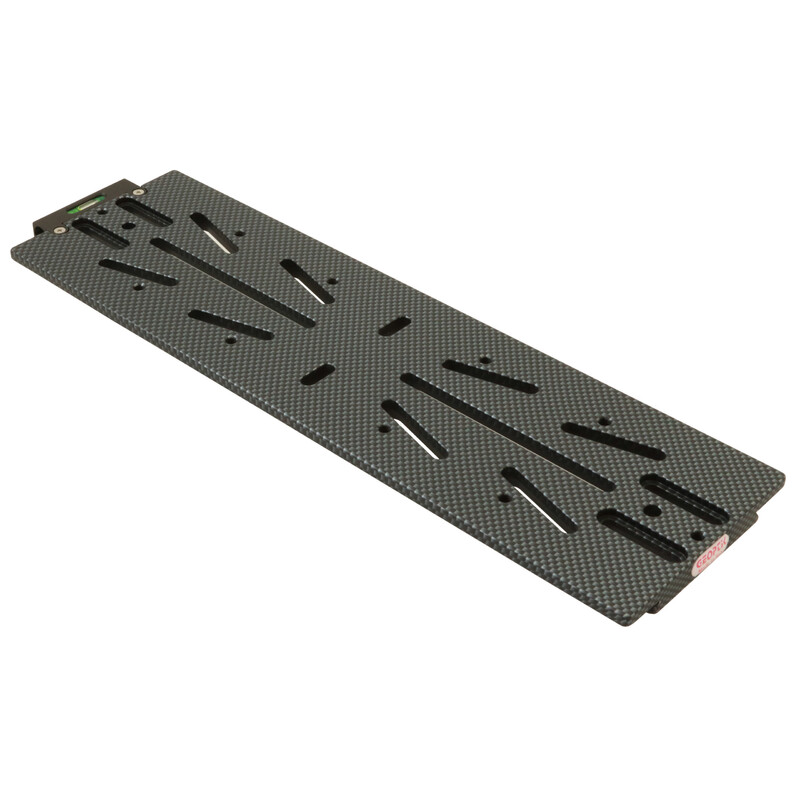 Geoptik Șină prismatică tip Losmandy 340 mm, aspect carbon