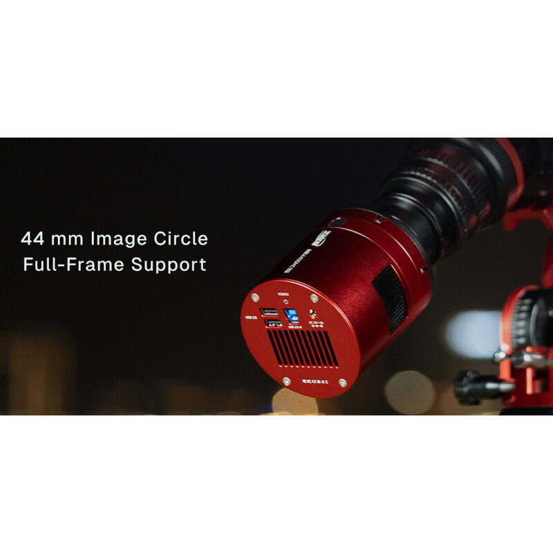 ZWO Refractor apochromat AP 90/609 FF90 AM3N+PE160+TC40