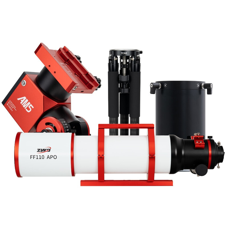 ZWO Refractor apochromat AP 110/766 FF110 AM5N+PE200+TC40