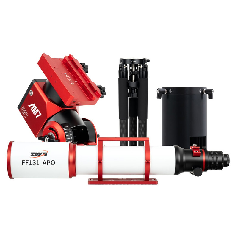 ZWO Refractor apochromat AP 131/983 FF131 AM7+PE200+TC40