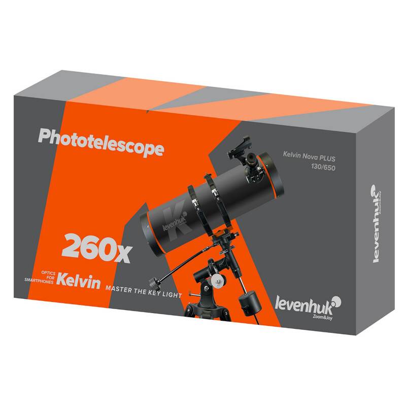 Levenhuk Telescop N 130/650 Kelvin Nova PLUS