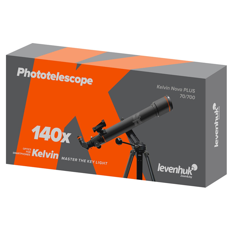 Levenhuk Telescop AC 70/700 Kelvin Nova PLUS