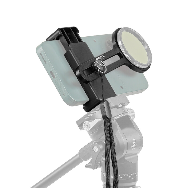 Omegon Filtre solare Suport de filtru Deluxe pentru Smartphone cu clemă
