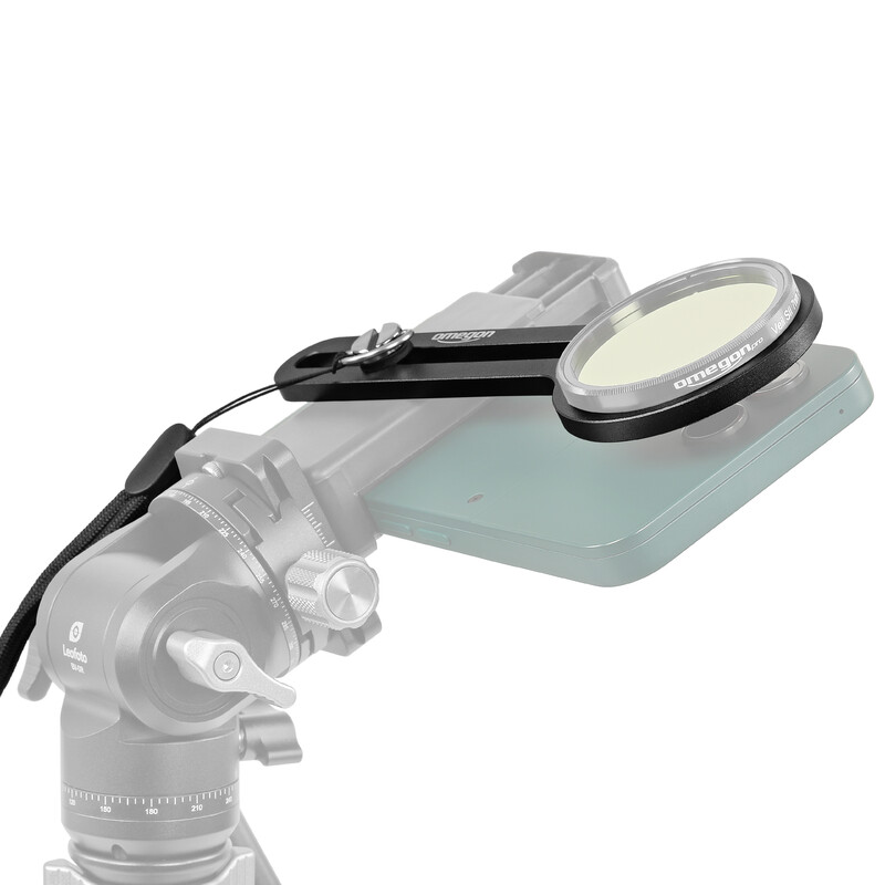 Omegon Filtre solare Suport de filtru Deluxe pentru Smartphone cu clemă