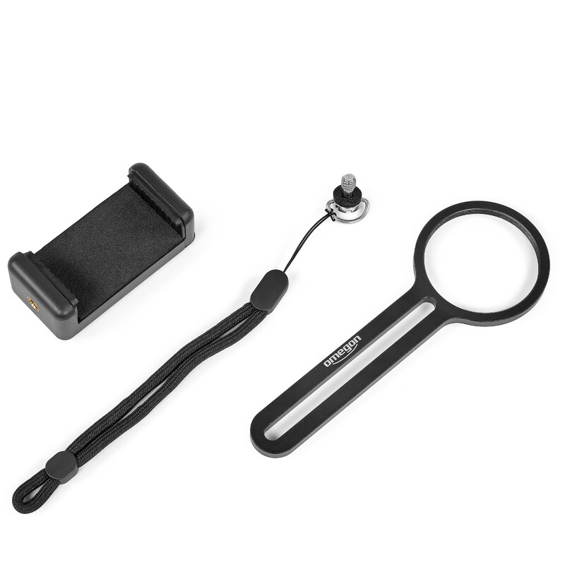 Omegon Filtre solare Suport de filtru Deluxe pentru Smartphone cu clemă