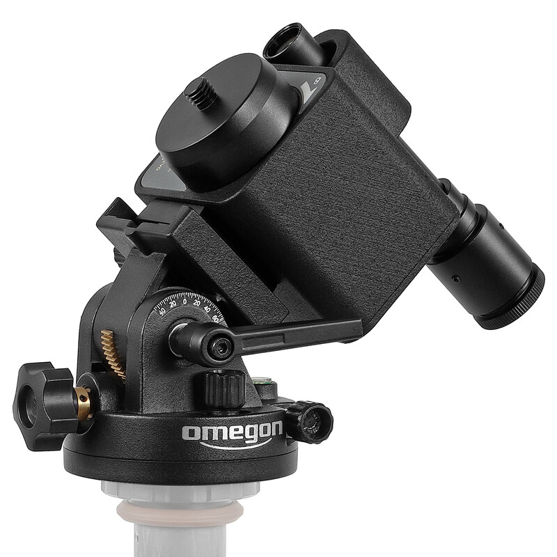 Omegon Montura Set Segugio Tracker cu suport polar și luneta polara pentru măsurarea înălțimii polilor