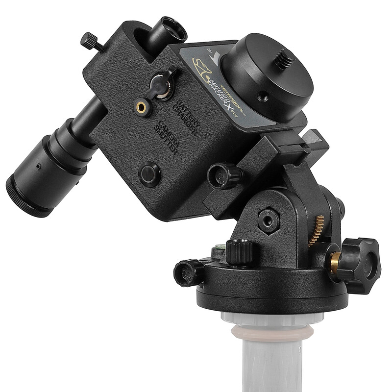 Omegon Montura Set Segugio Tracker cu suport polar și luneta polara pentru măsurarea înălțimii polilor