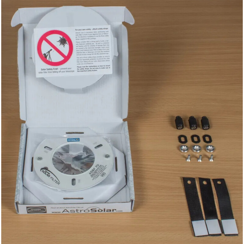Baader Filtre solare AstroSolar ClearWhite ASBF 80mm