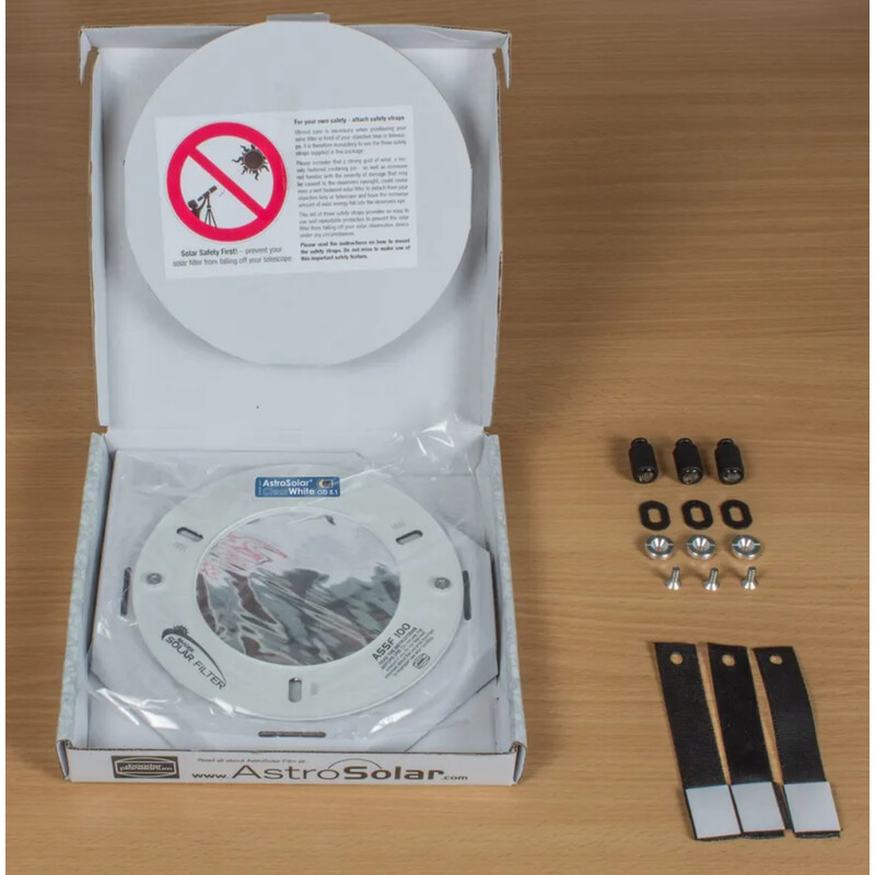 Baader Filtre solare AstroSolar ClearWhite ASSF 80mm