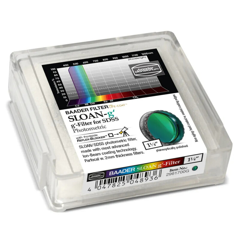 Baader Filtre SLOAN/SDSS g' Photometric 1,25"