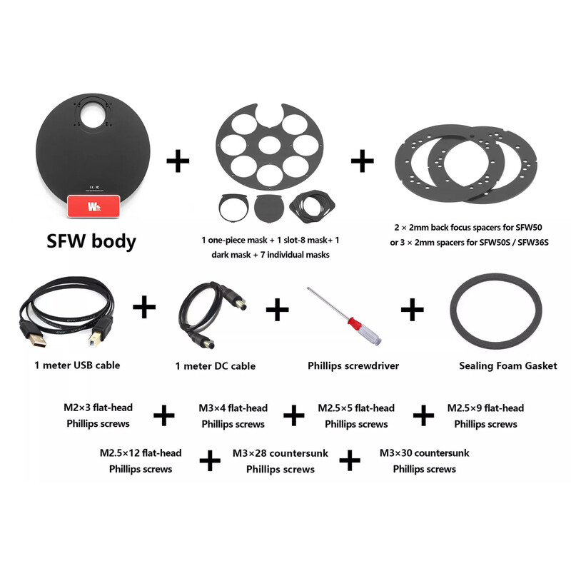 Wanderer Astro Roata filtre Snowflake 7+1 2"