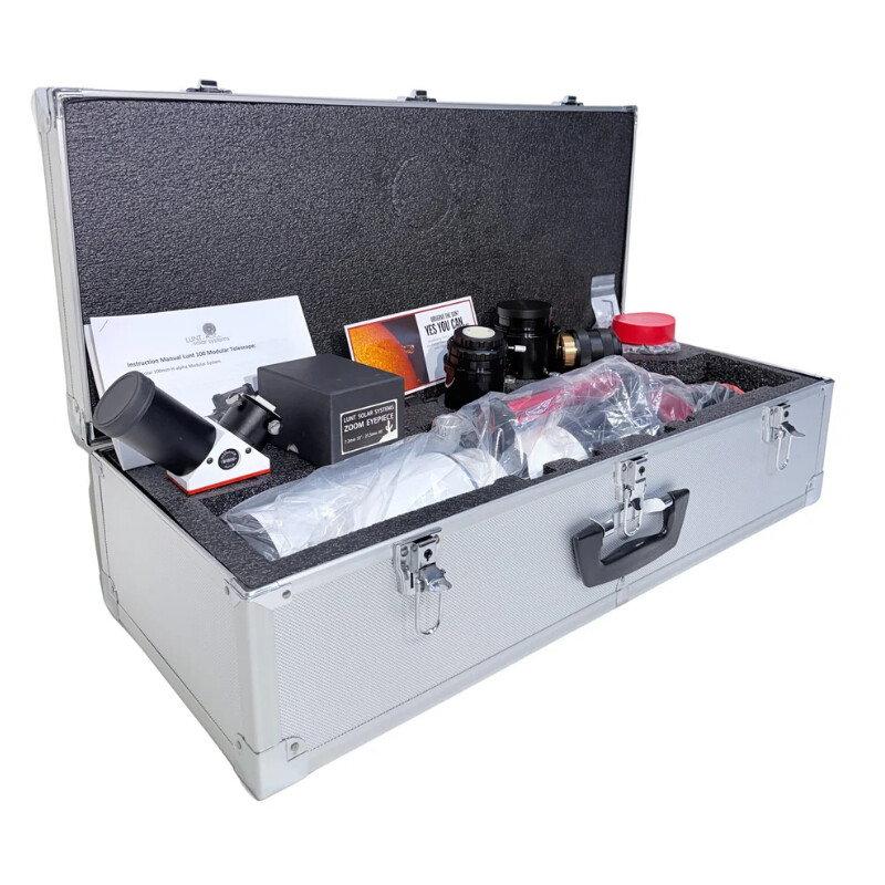 Lunt Solar Systems telesc solar ST 100/700 LS100MT Ha / B1800 PT DS Premium PLUS Kit