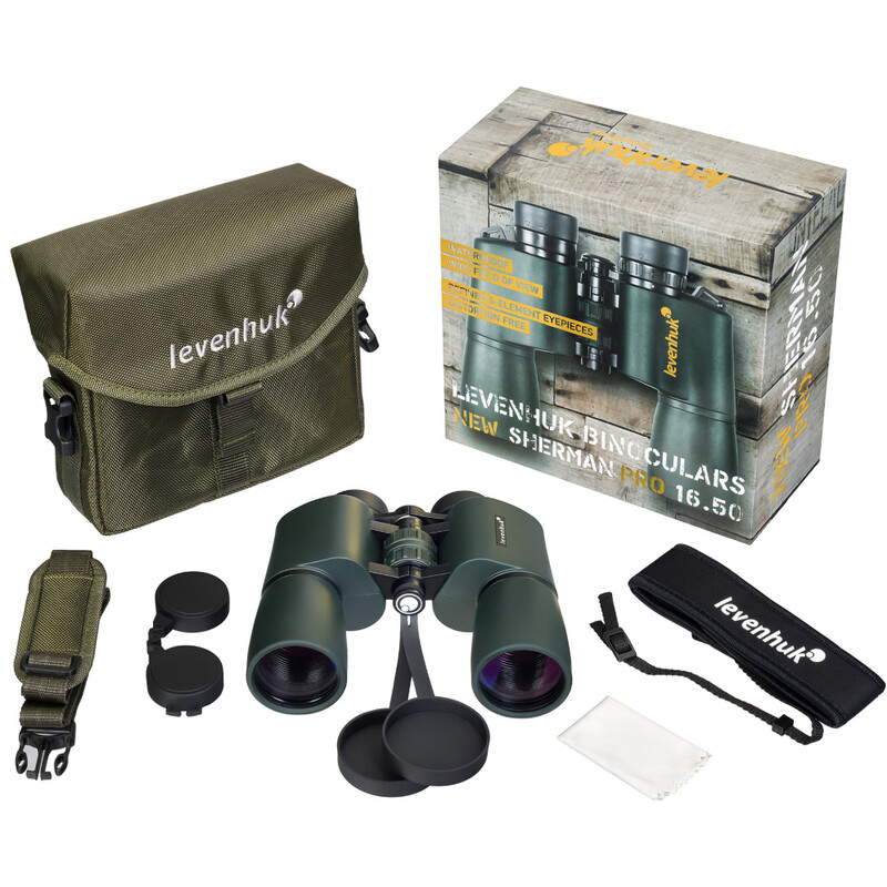 Levenhuk Binoclu 16x50 Sherman PRO
