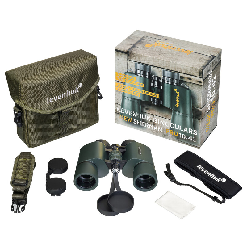 Levenhuk Binoclu Sherman PRO 10x42