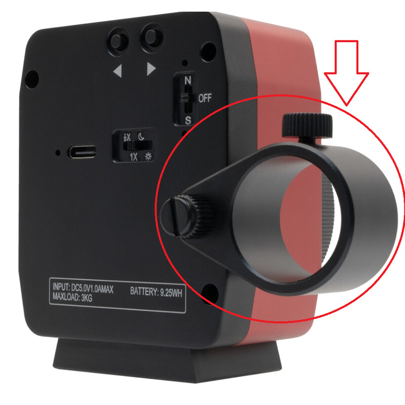 iOptron Conexiune PST Polar Scope